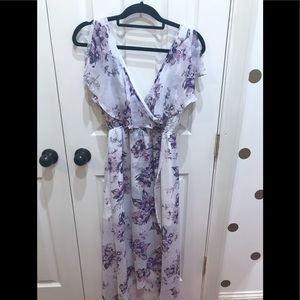 Charlotte Russe Floral Maxi Dress